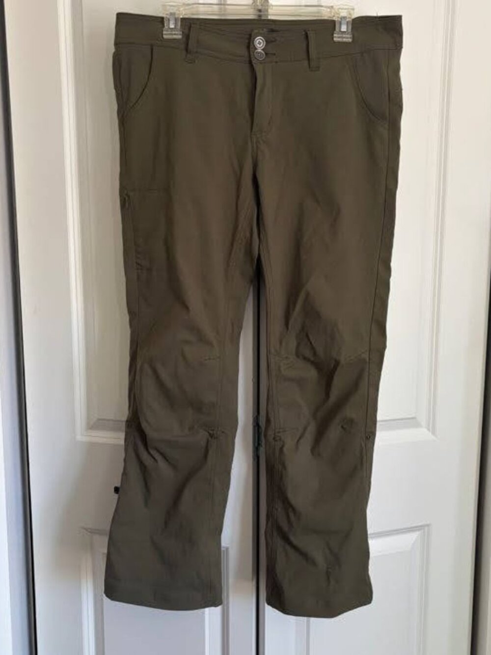 Prana Halle Green hiking - 10 - regular inseam